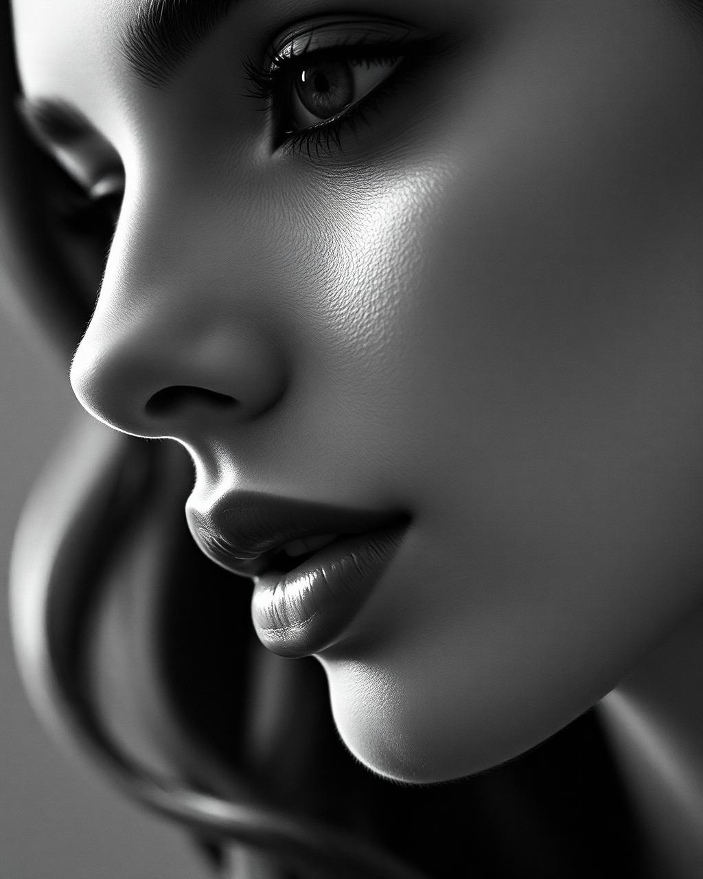 Editorial study of a refined nasal profile